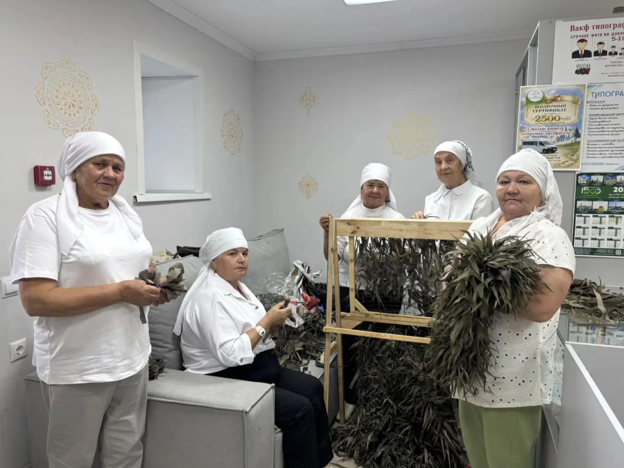 Волонтерлар эштә. / Н. Хәсибҗанова фотосы