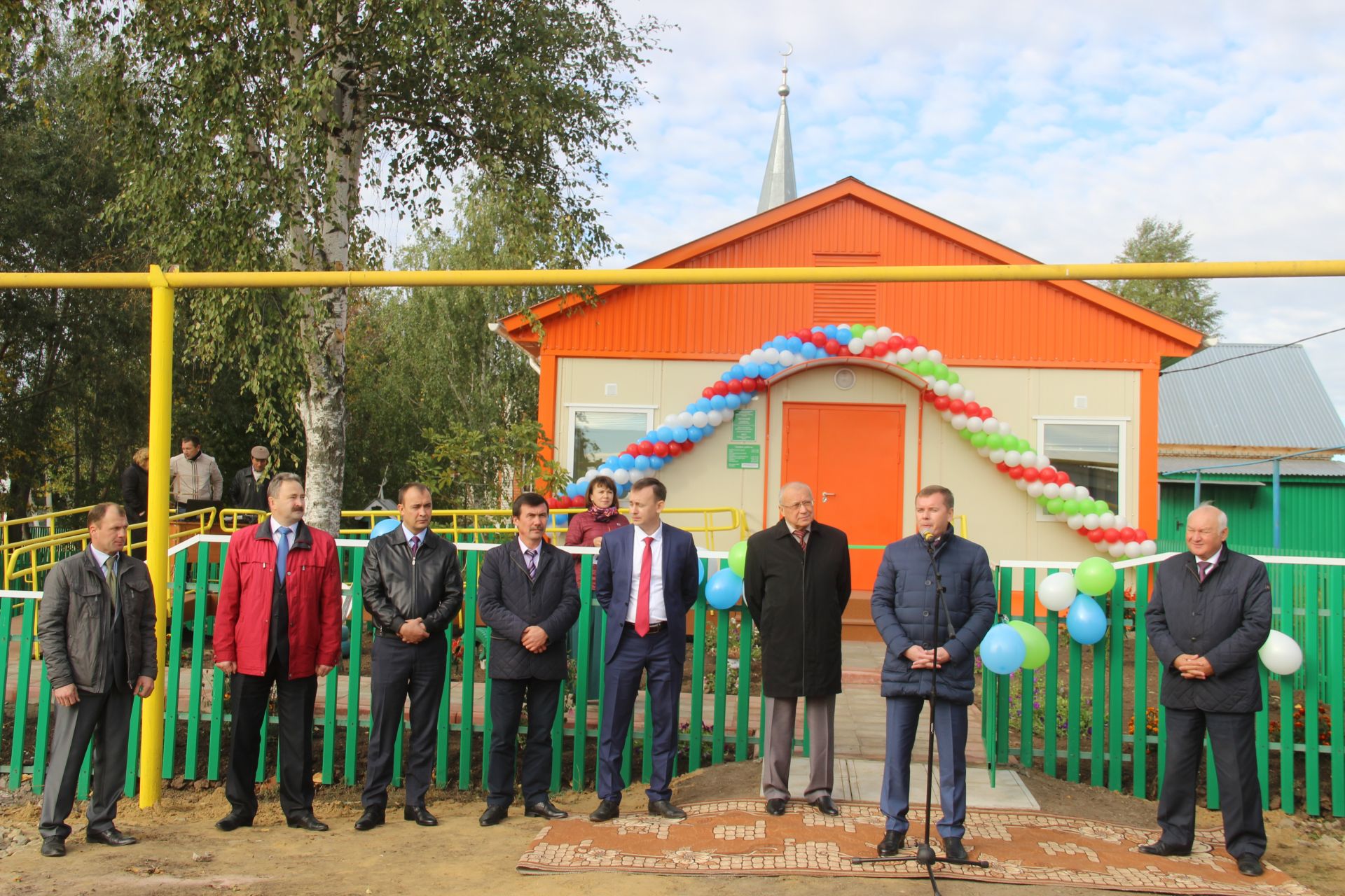 Сегодня в деревне Аксу Буинского района открыли модульный ФАП (фоторепортаж)