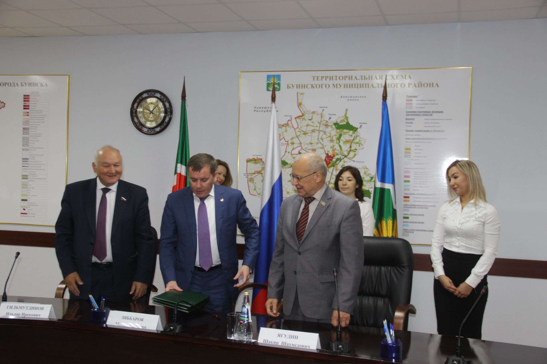 Сегодня в Буинске состоялось подписание нового трехстороннего соглашения
