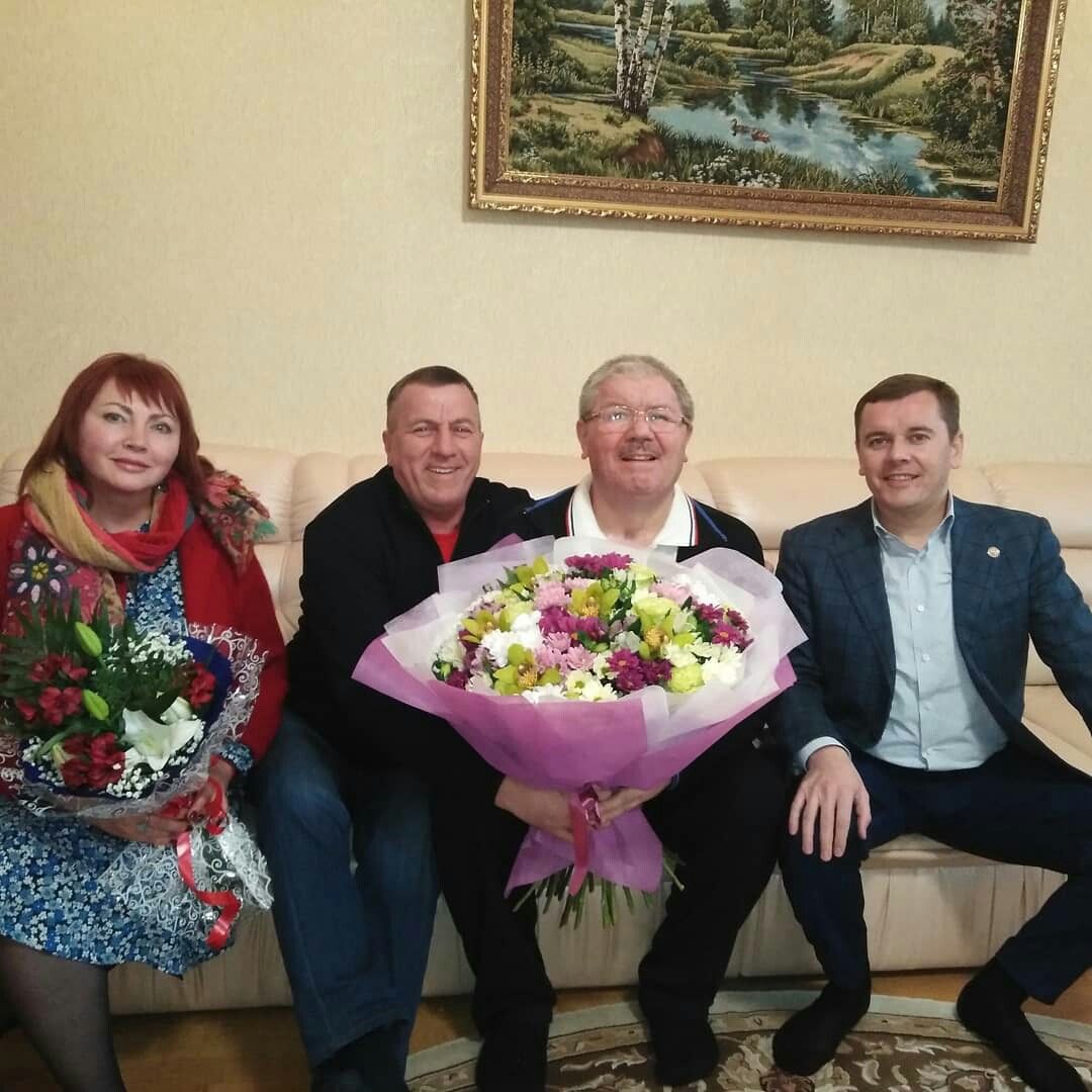 Марат Зяббаров поздравил экс главу Буинского района Азата Айзетуллова с днем рождения (+фото)