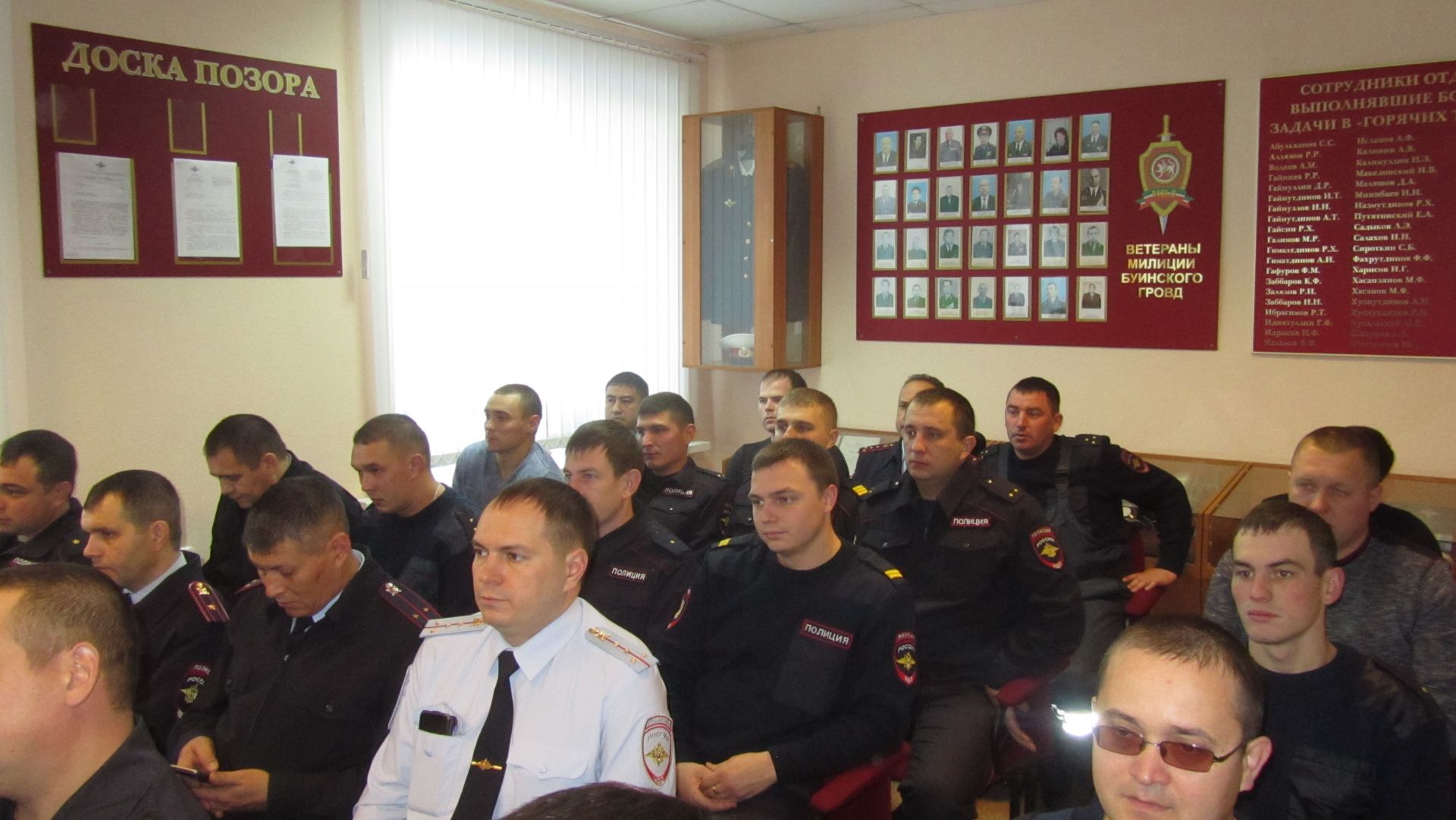 Марат Зяббаров встретился с полицейскими (+ фото)