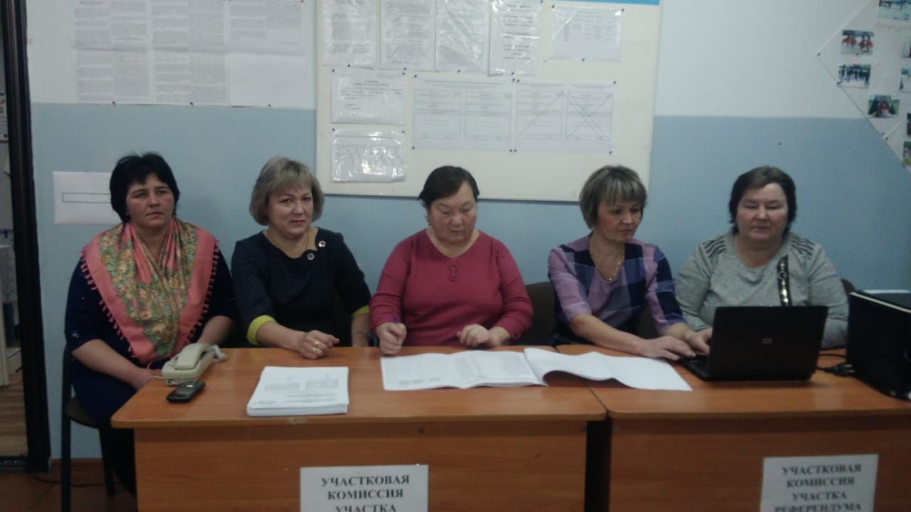 В Чувашскокищаковском сельском поселении народ активно идёт на избирательные участки (+фото)