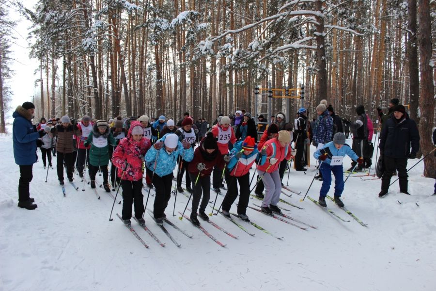 Учителя соревновались на лыжах (+ фото)