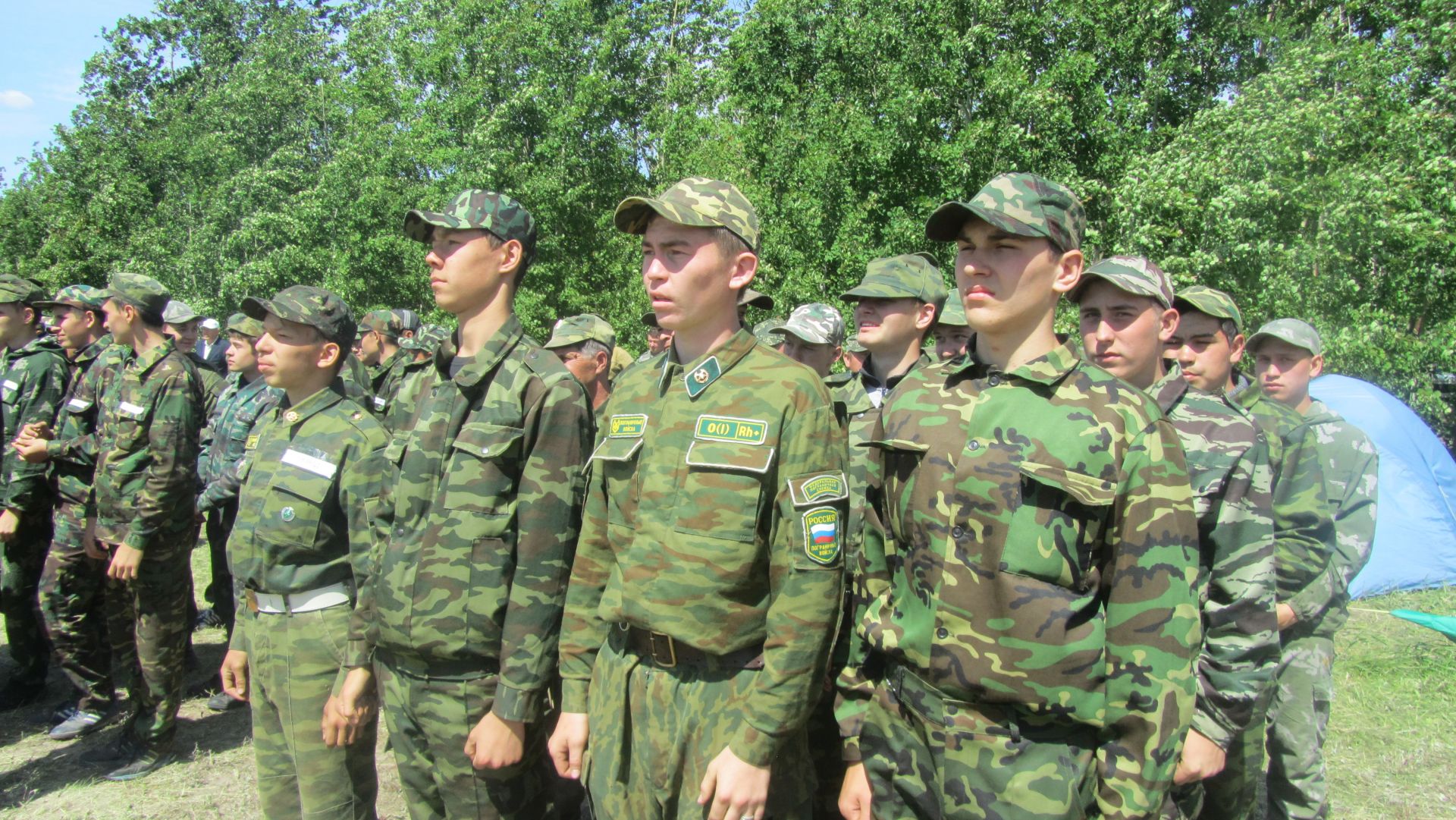 Сегодня в Буинске завершились военно-полевые сборы (фоторепортаж)