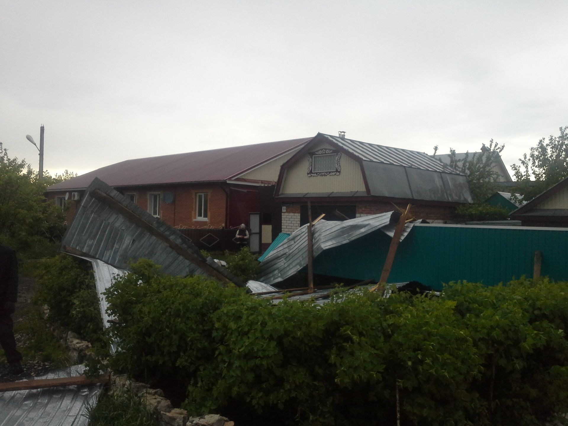 Последствия урагана в Буинске (+ фото)