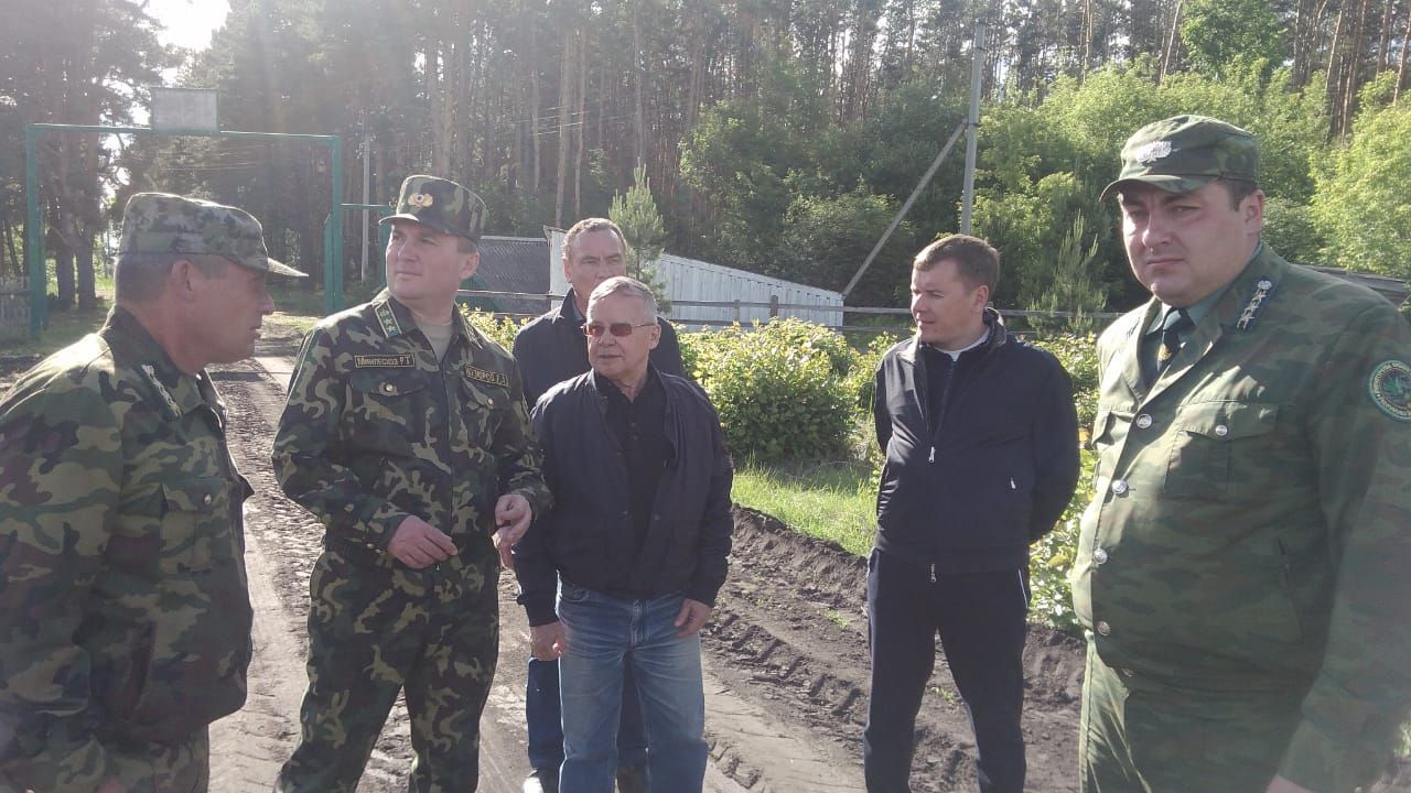 Сегодня Буинск посетил министр лесного хозяйства +фото