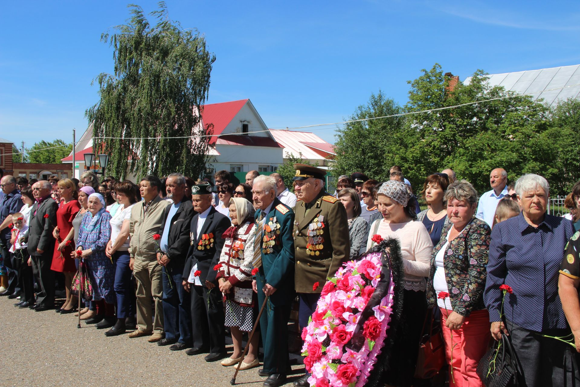 День памяти и скорби в Буинске (фоторепортаж)