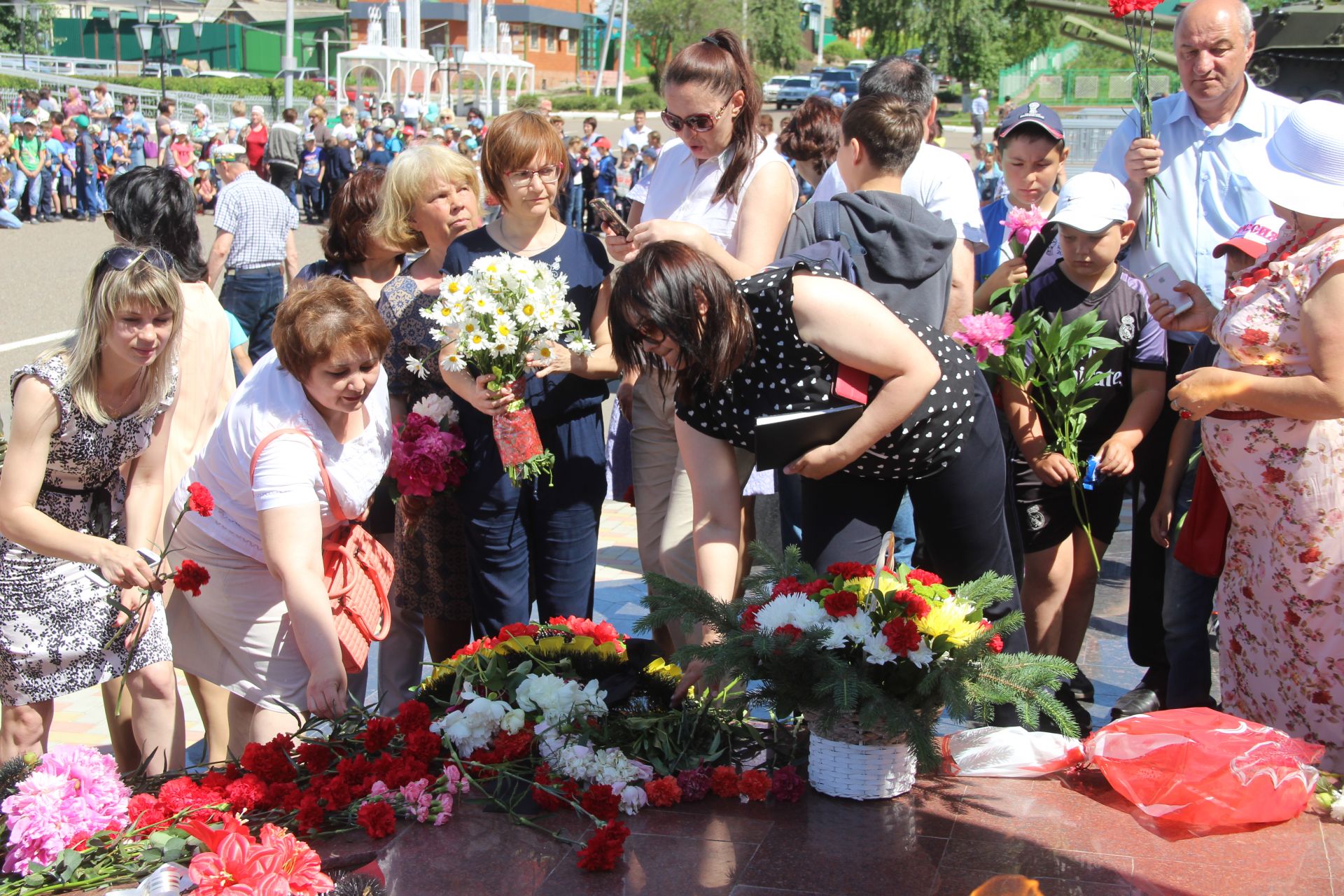 День памяти и скорби в Буинске (фоторепортаж)