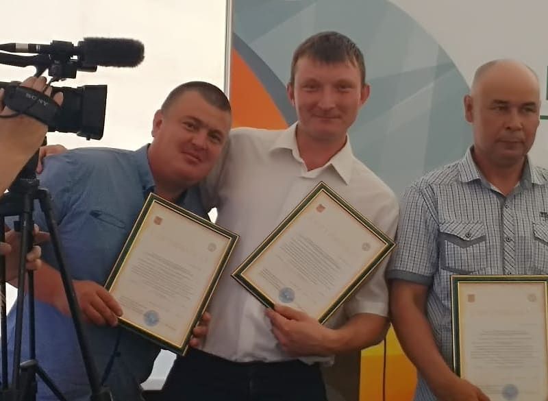 Фермеры из Буинского района получили грант на выставке «День поля в Татарстане – 2018»