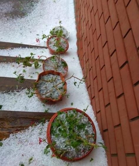 Вчера в Буинске был ураган, сорвало крыши, выпал град (ФОТО, ВИДЕО)