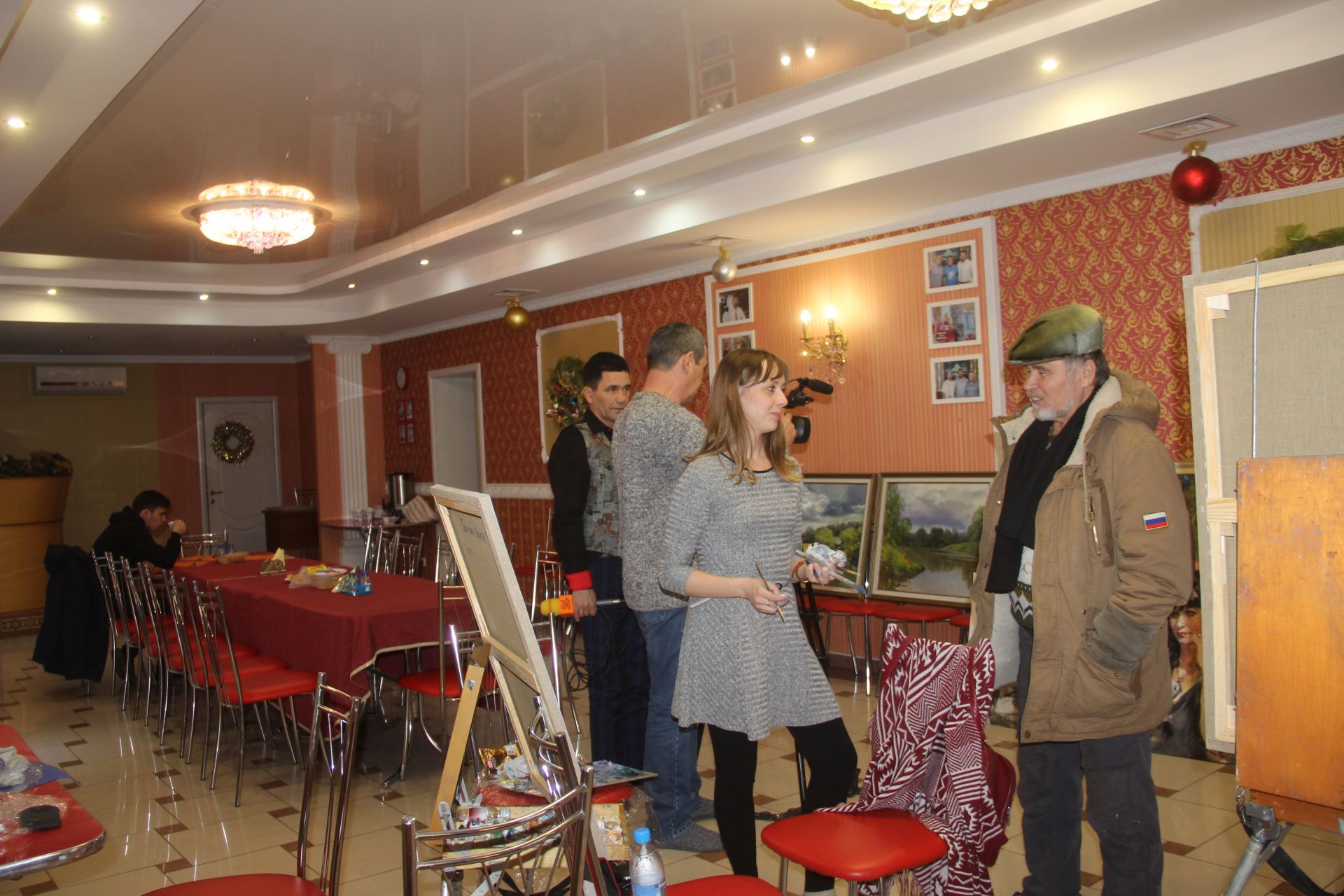 В деревне Адав-Тулумбаево Буинского района вновь собрались художники (фоторепортаж)