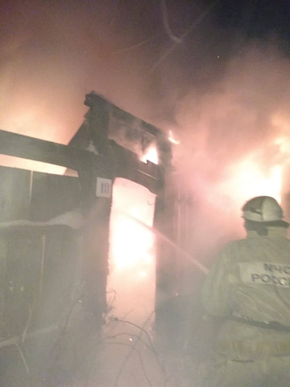 Сегодня в Буинском районе произошел пожар (+ фото)