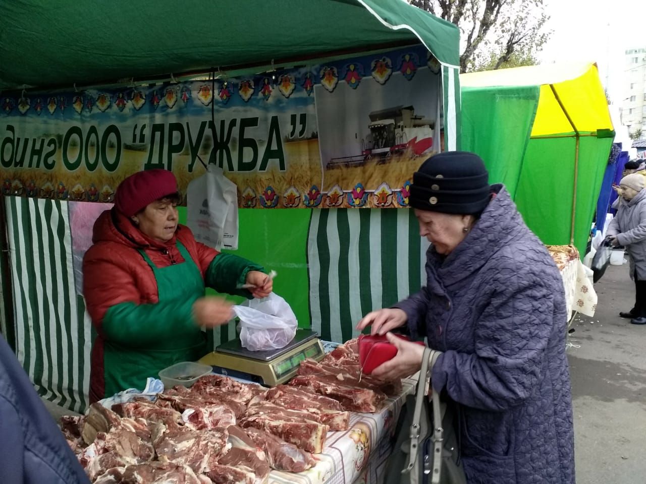Какая продукция, произведенная аграриями Буинского района, пользуется спросом у казанцев? (фоторепортаж)