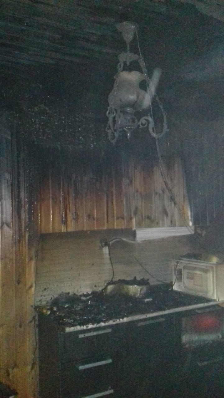 Сегодня в деревне Бикмуразово произошел пожар (+ фото)