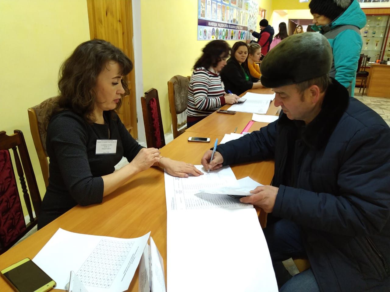 В Буинске референдум проходит организованно (+ фото)
