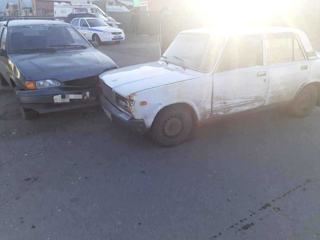 В Буинске столкнулись три автомобиля (+ фото)