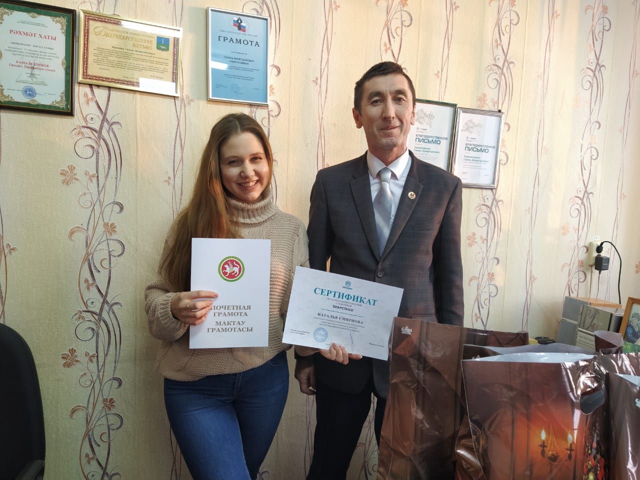 Сегодня коллектив"Буинск-информ" поздравил сотрудников (+ фото)