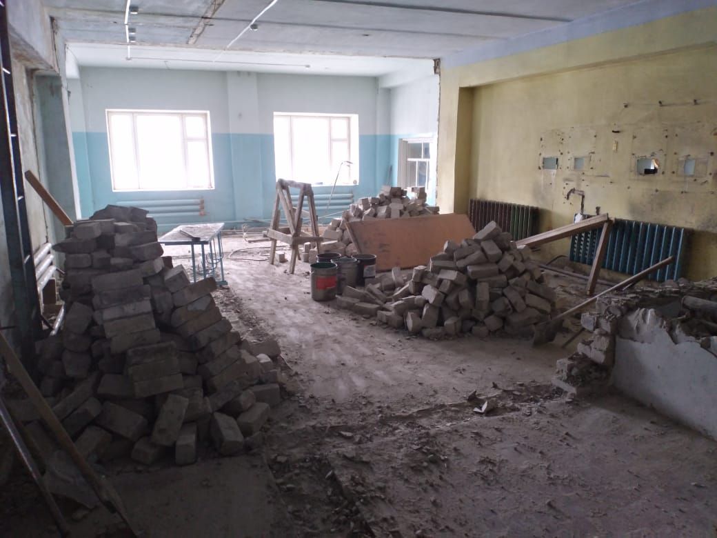 В Буинском районе обновляется еще один сельский клуб (+фото)