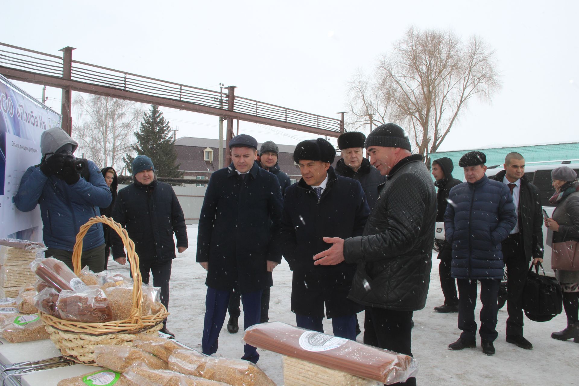 В Буинск приехал Президент Республики Татарстан (фоторепортаж)