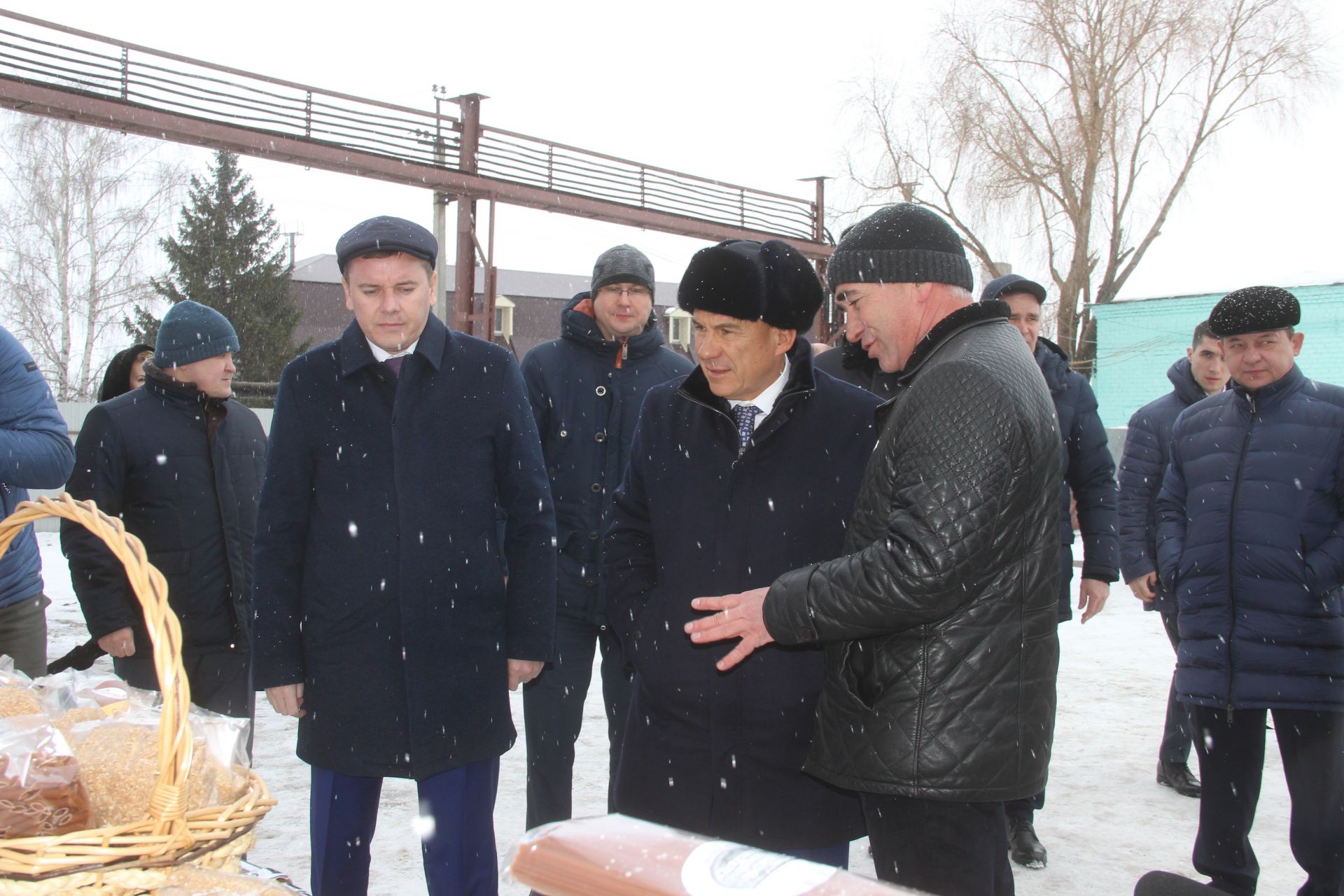 В Буинск приехал Президент Республики Татарстан (фоторепортаж)