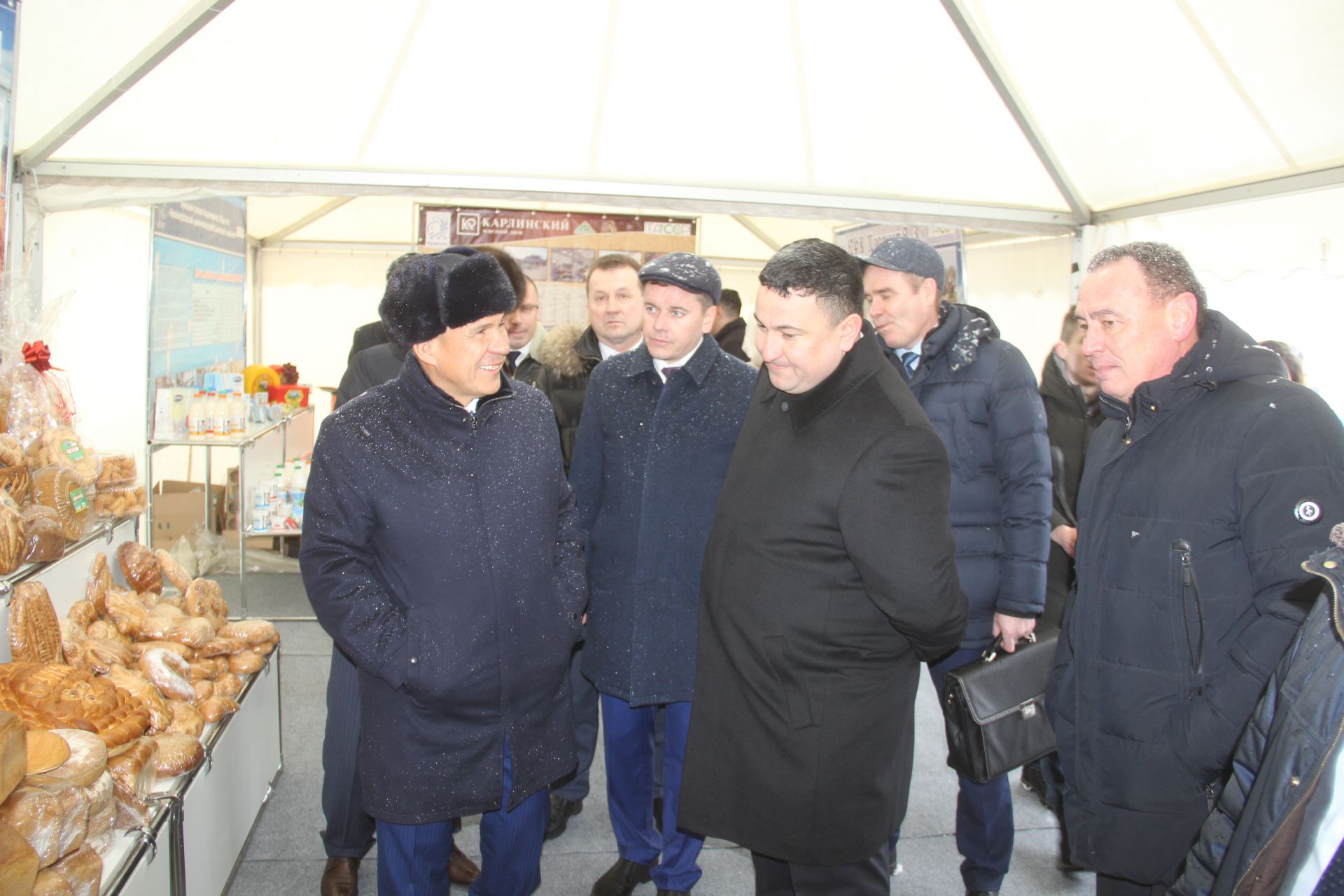 В Буинск приехал Президент Республики Татарстан (фоторепортаж)