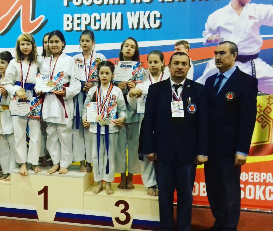 Каратисты из Буинского района стали призерами соревнований в Новочебоксарске (+фото)