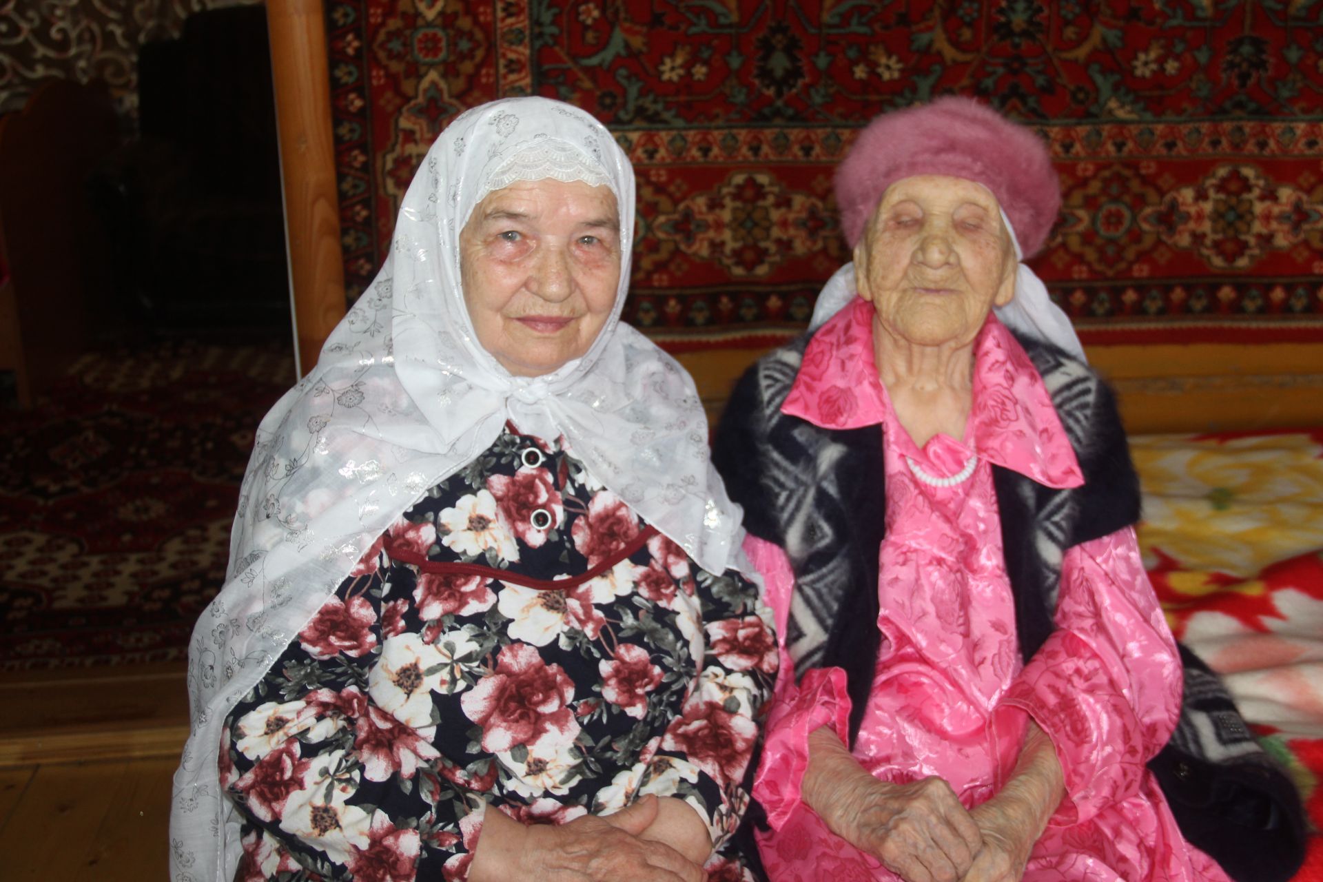 Сегодня поздравления принимает старейшая жительница Буинского района. Марьям эби Низамовой исполнилось 105 лет (+фото)
