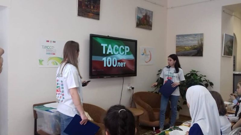 Буинцы участвуют в рисовании мультфильма для проекта «Век Татарстана»