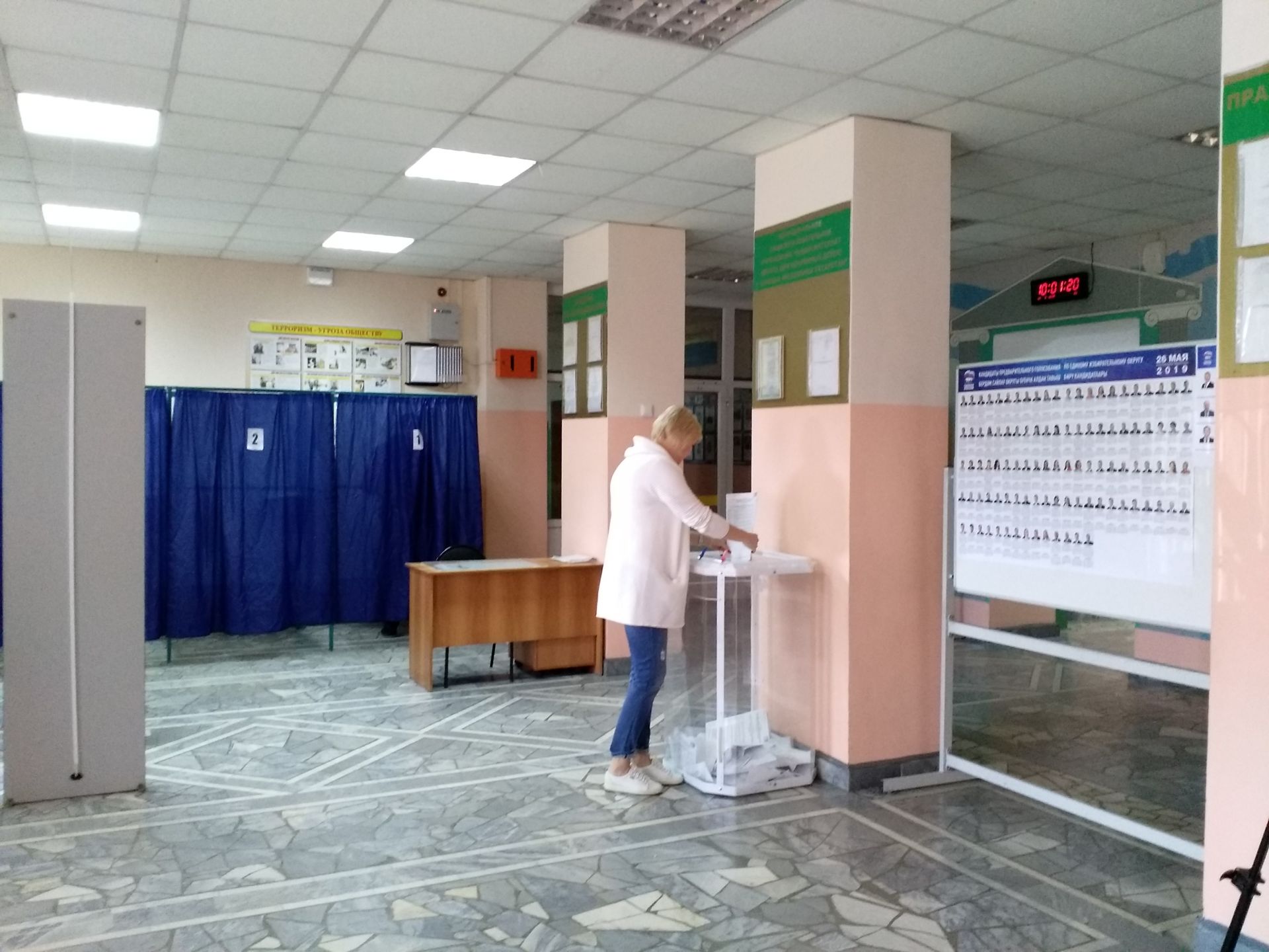 В Буинском районе к полудню проголосовали около 4 тысяч человек