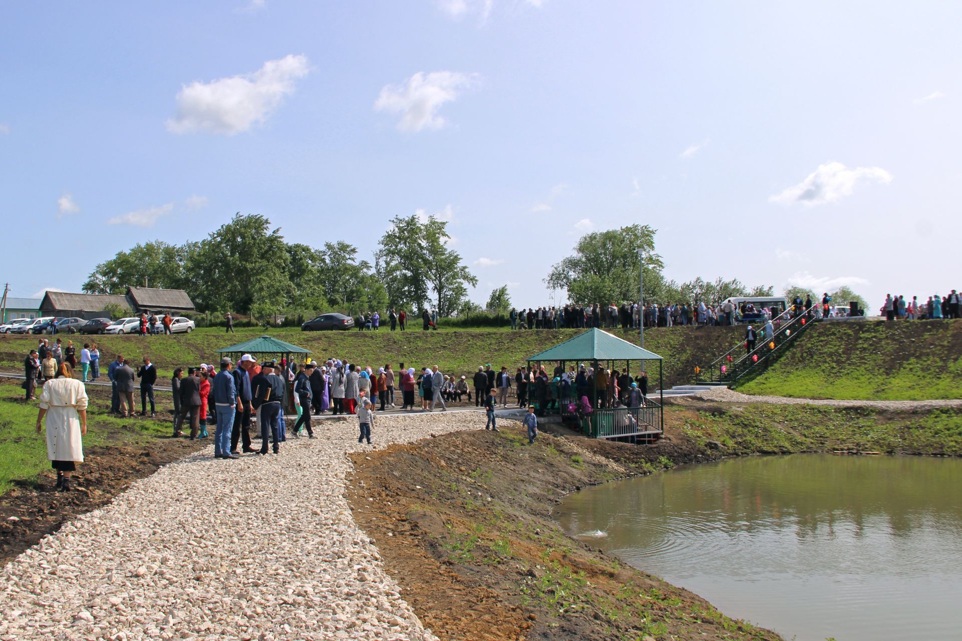 Сегодня в деревне Новые Тинчали состоялся праздник, посвященный открытию родника