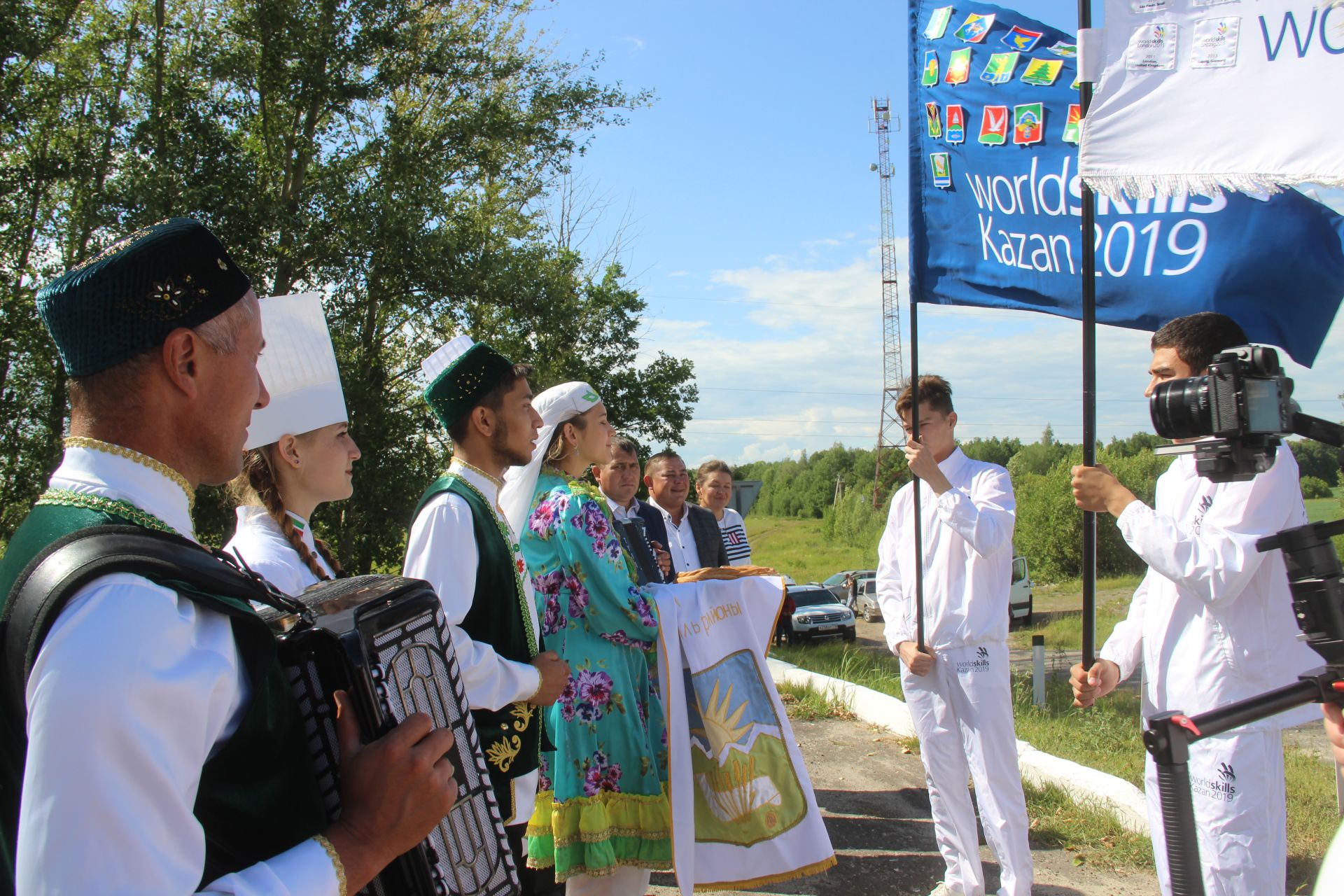 Эстафета Флага Worldskills прибыла в Буинск (+фото)