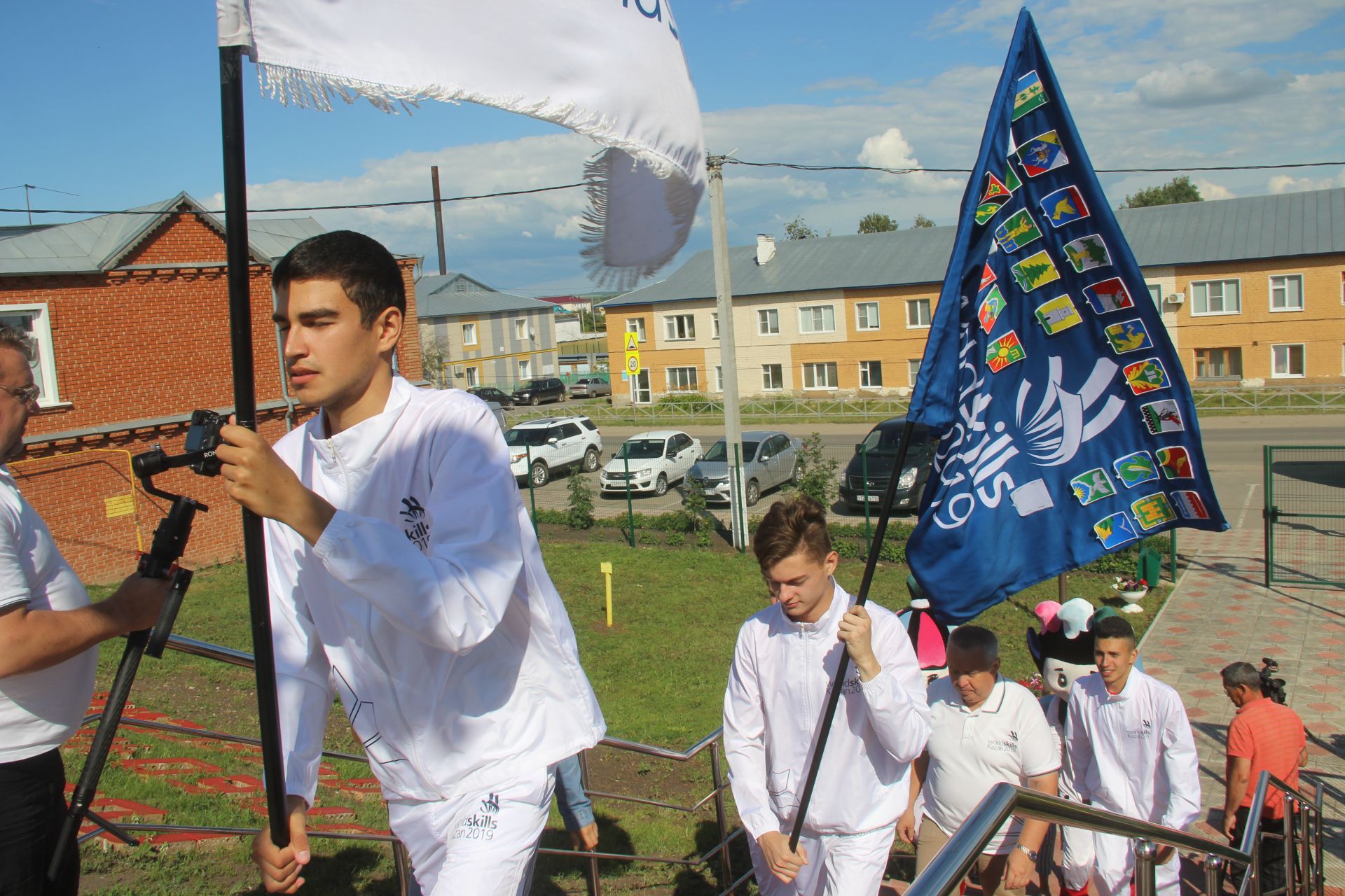 Эстафета Флага Worldskills прибыла в Буинск (+фото)