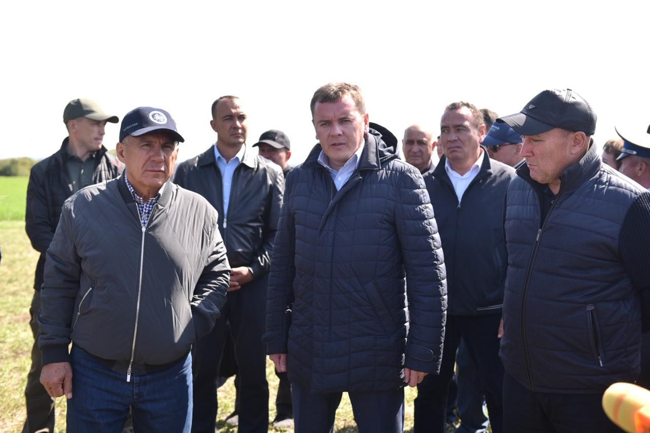Сегодня Буинск посетил Президент Татарстана (фоторепортаж)