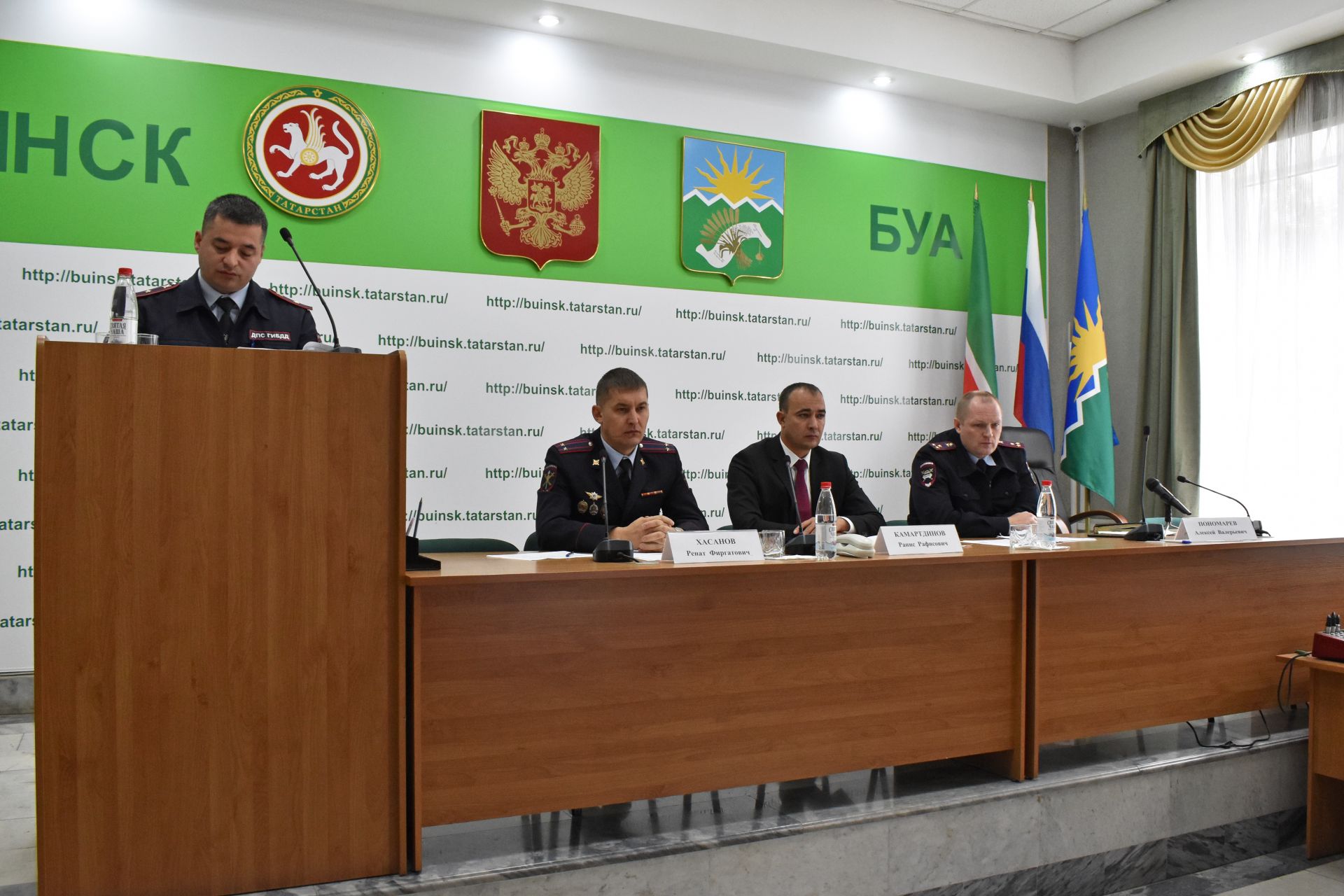 В Буинске состоялось заседание районной комиссии по обеспечению безопасности дорожного движения