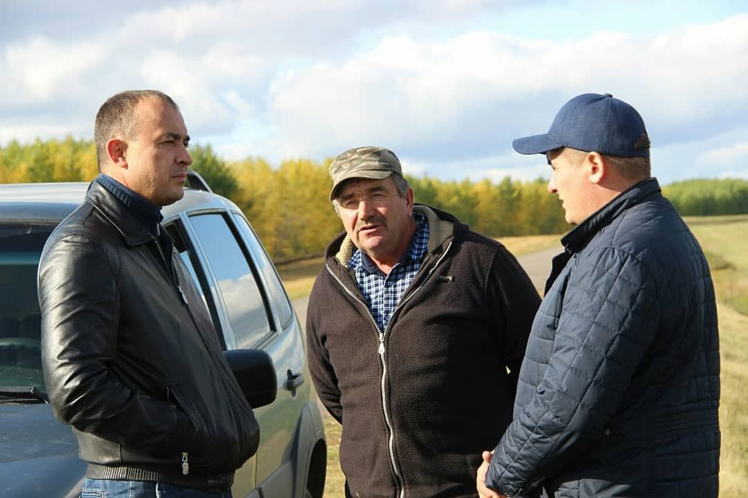 В Буинске ио.  главы района Ранис Камартдинов побывал в крестьянско-фермерских хозяйствах
