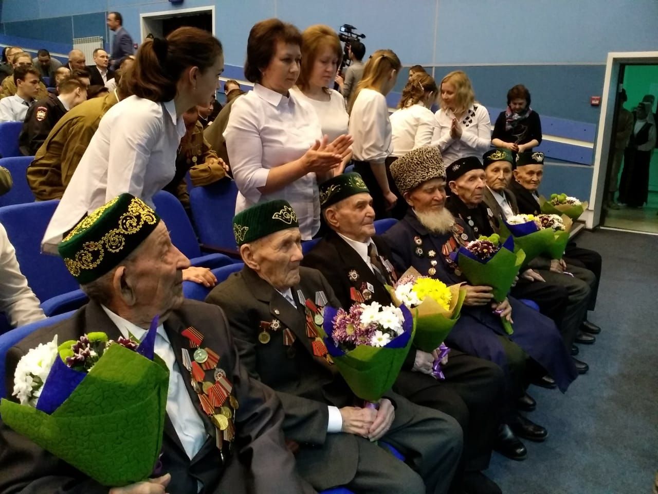 Буалы сугыш ветераннарына юбилей медальләре тапшырылды (+фото)