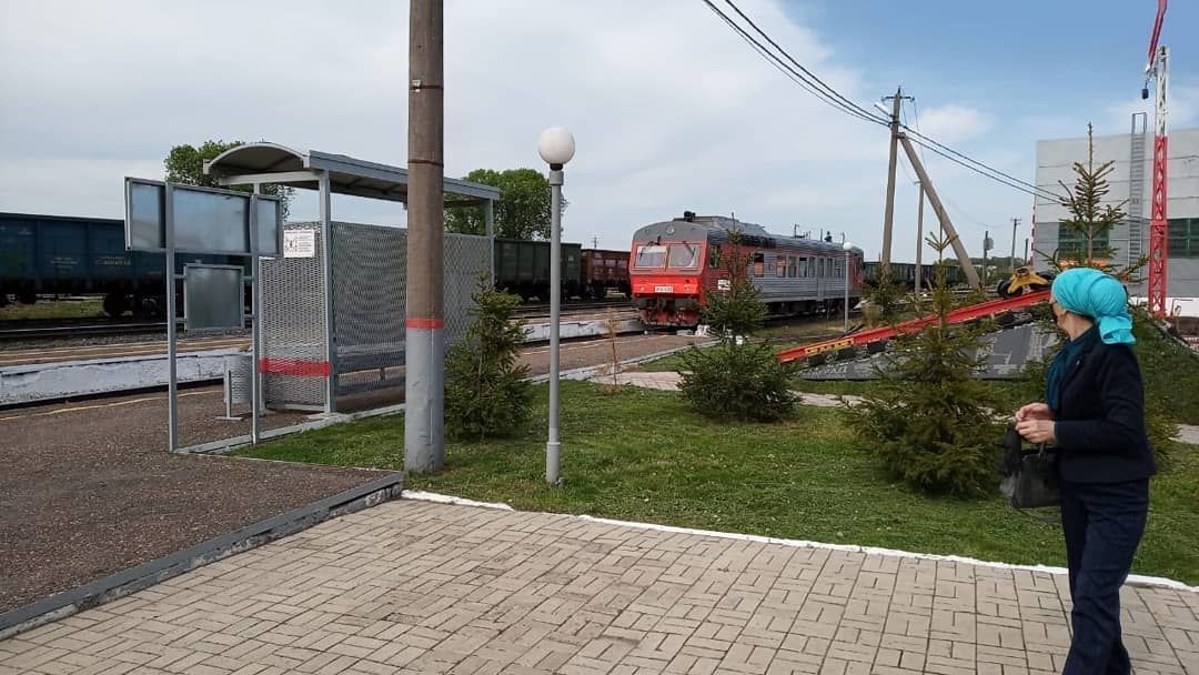 В Буинске комиссия осмотрела готовность железных дорог и посадила ели (+фото)