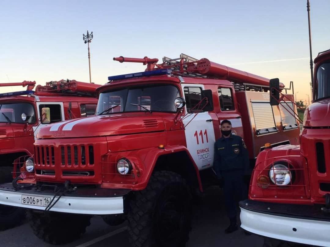Буинские пожарные получили ключи от капитально отремонтированной техники (+фото)