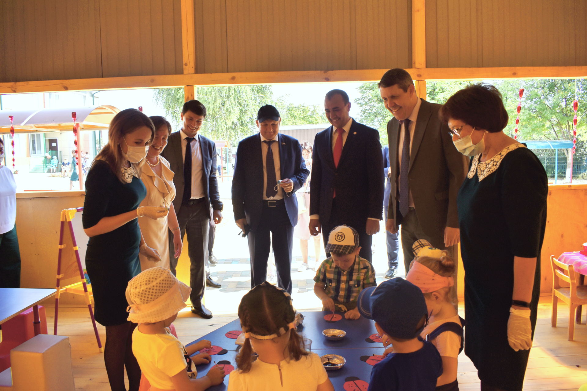 Сегодня в Буинске после капитального ремонта открылись детские сады и дом культуры (фоторепортаж)