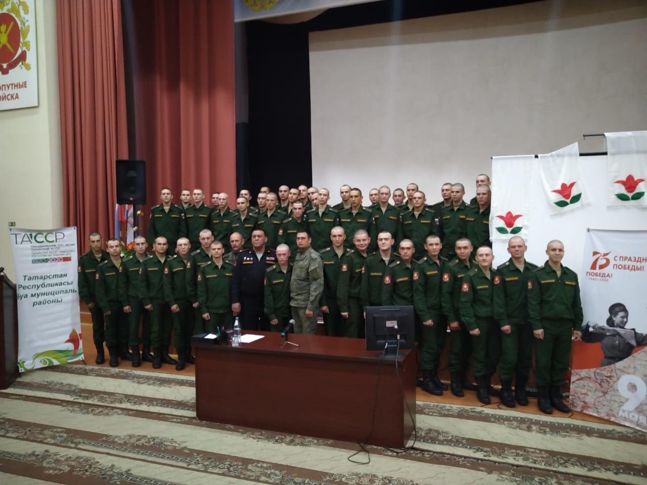 Члены Буинской делегации о солдатах-земляках слышали только слова похвалы.