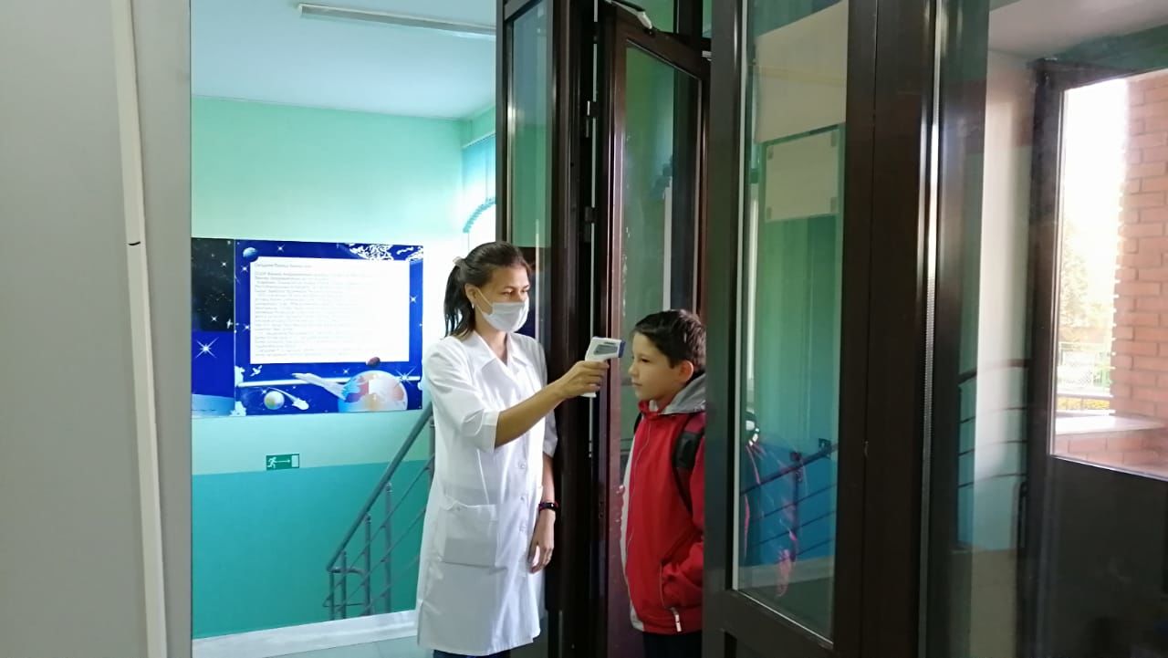 Как защищаются от кронавируса в школах Буинска? (+ фото, видео)
