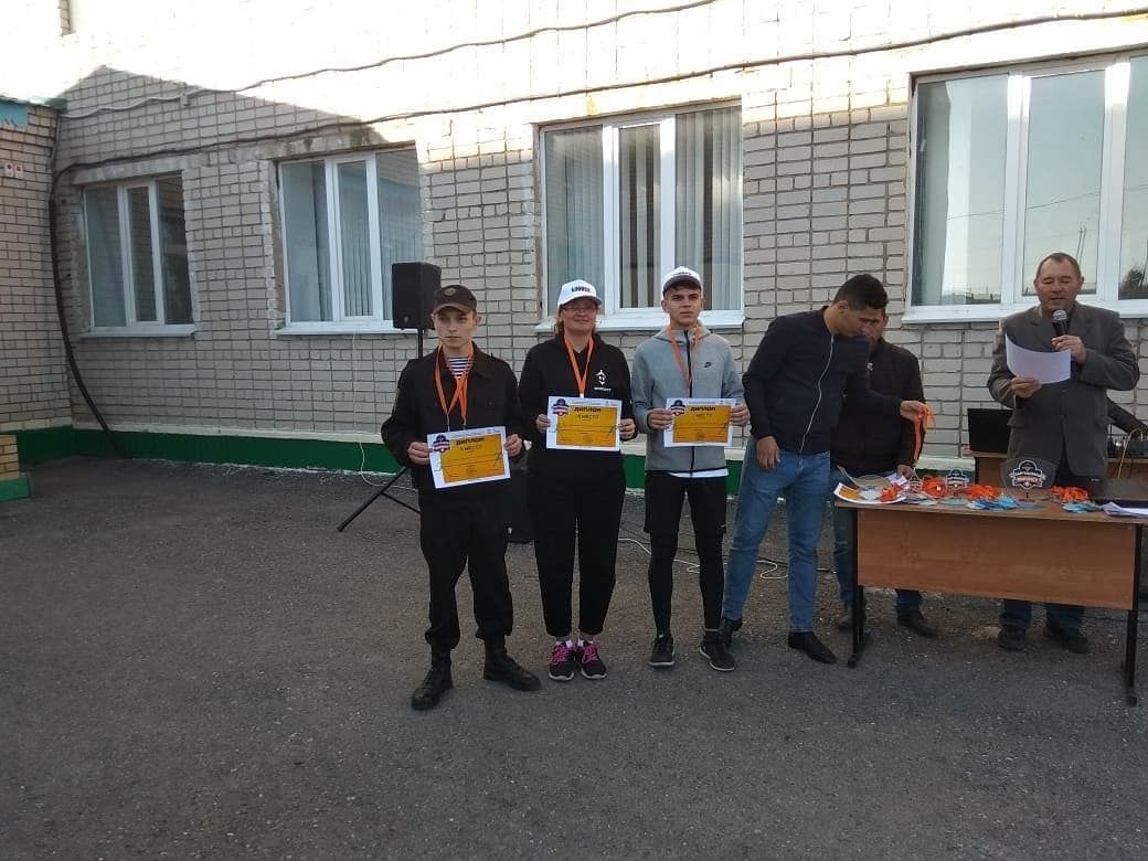 Команда молодёжного формирования «Форпост» Буинского района заняла 1-ое место (+фото)