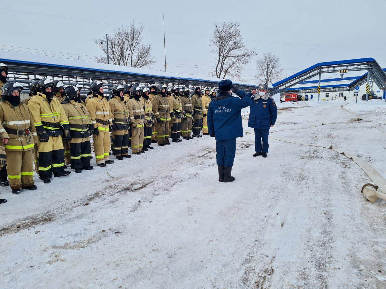 АО «Транснефть – Прикамье» провело пожарно-тактические учения в Альметьевском районе Республике Татарстан