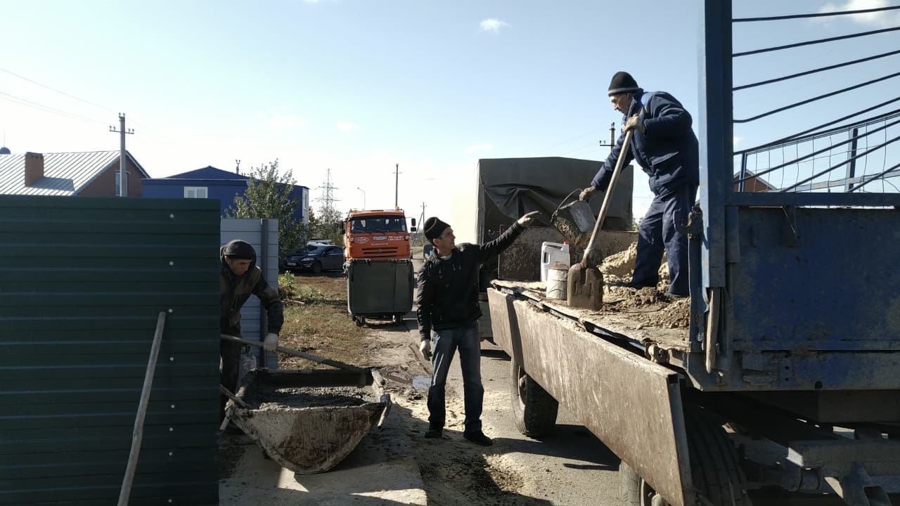 В Буинске  будет обновлено порядка шестидесяти  мусорных площадок (+фото)