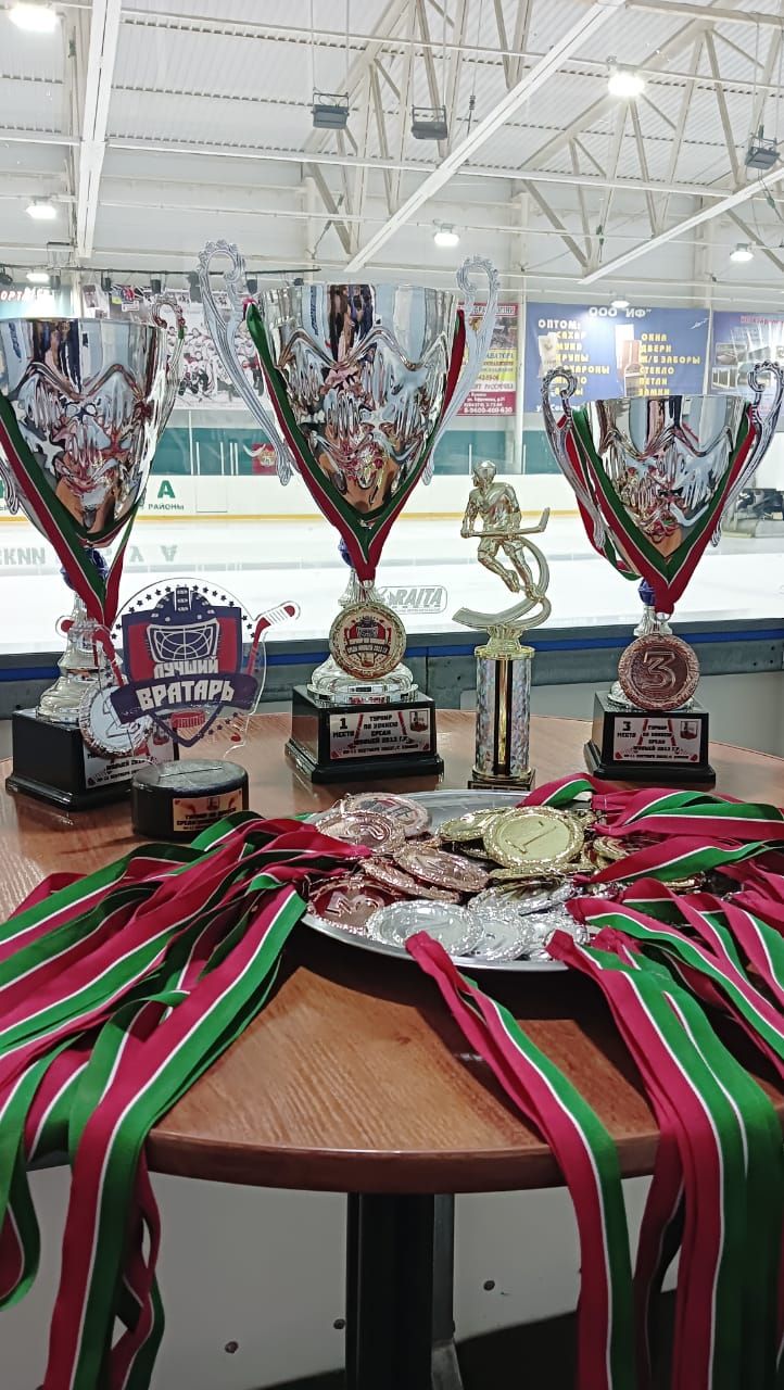 В Буинске проходит трехдневный турнир по хоккею среди детских команд