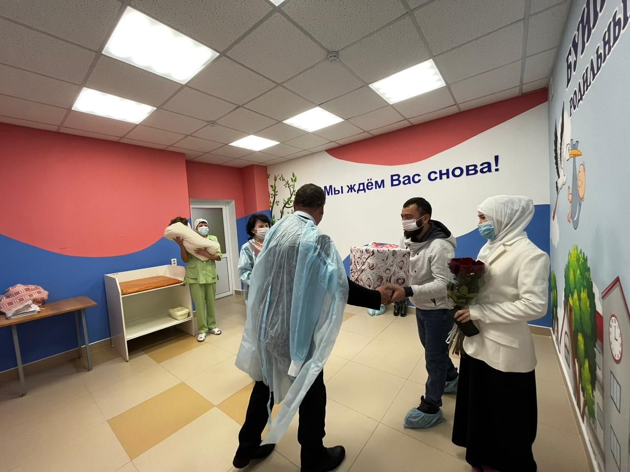 Из Буинского роддома выписали первого малыша в этом году