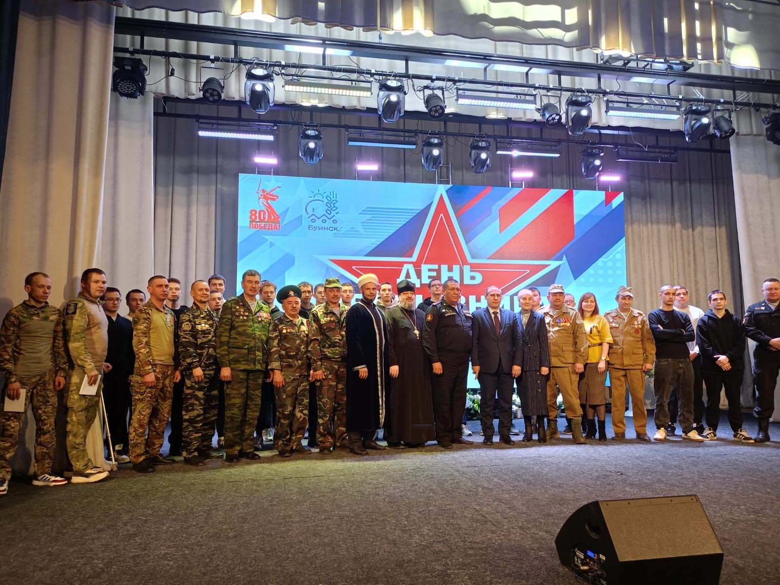 В Буинске будущие солдаты встретились с бойцами (фото, видео)