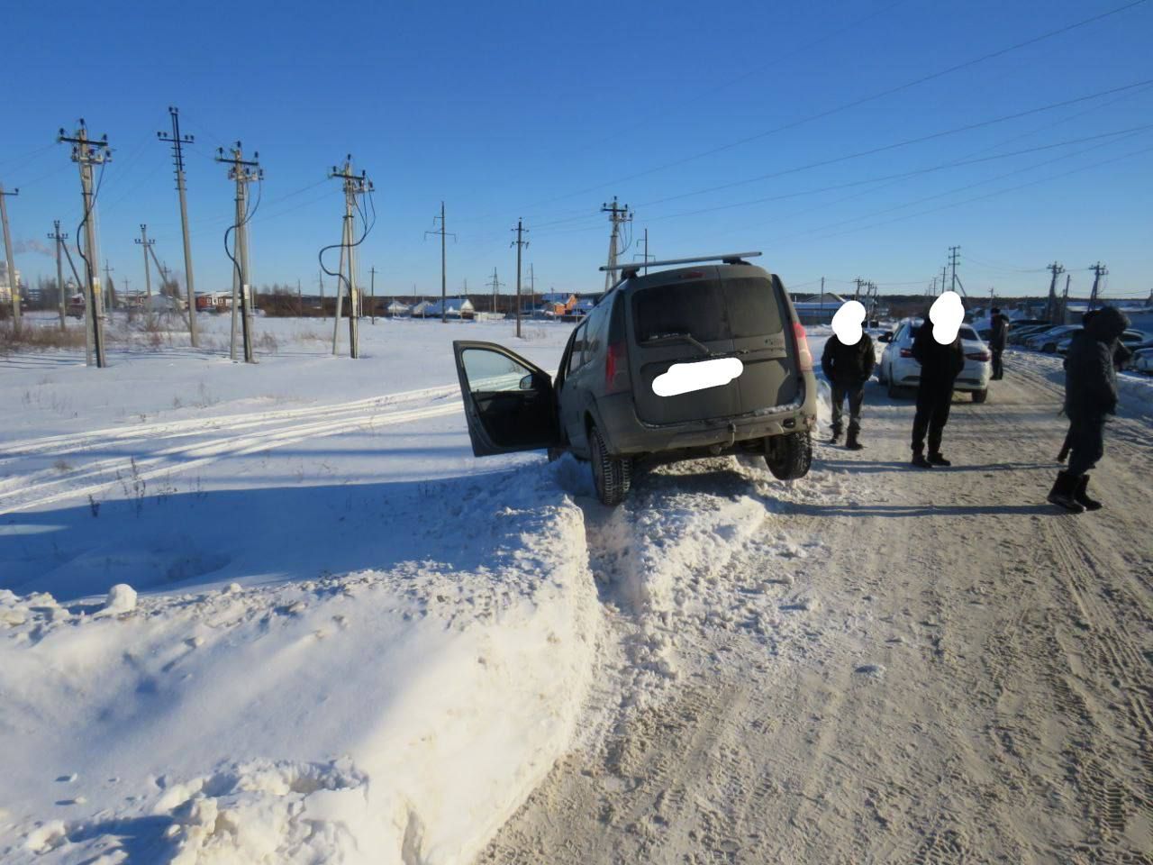 В Буинске автомобиль сбил пешехода (фото).