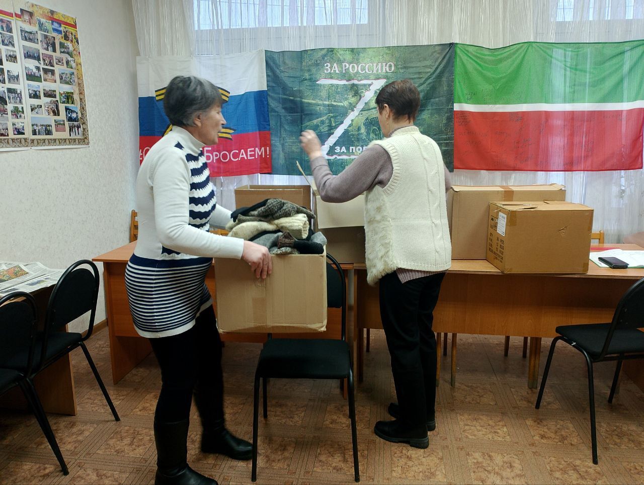 Работники культуры Буинского района приготовили более тысячи порций сухих супов для отправки в зону СВО