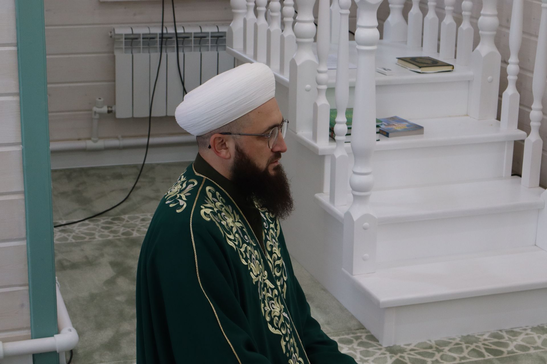 Визит муфтия Татарстана Камиля хазрата Самигуллина в Буинск (фоторепортаж)